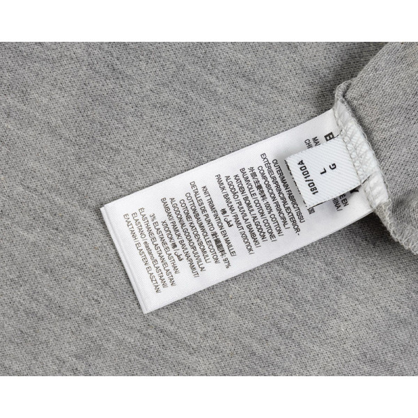 Burberry, Men's Polo, Grey