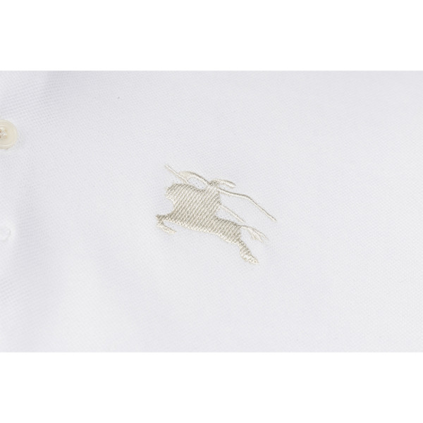 Burberry, Men's Polo, White