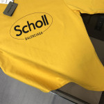 Balenciaga, Men's T-Shirt, Yellow