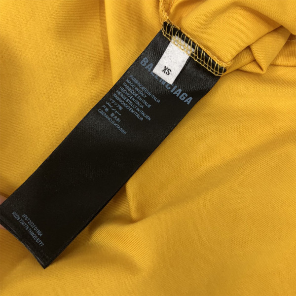 Balenciaga, Men's T-Shirt, Yellow