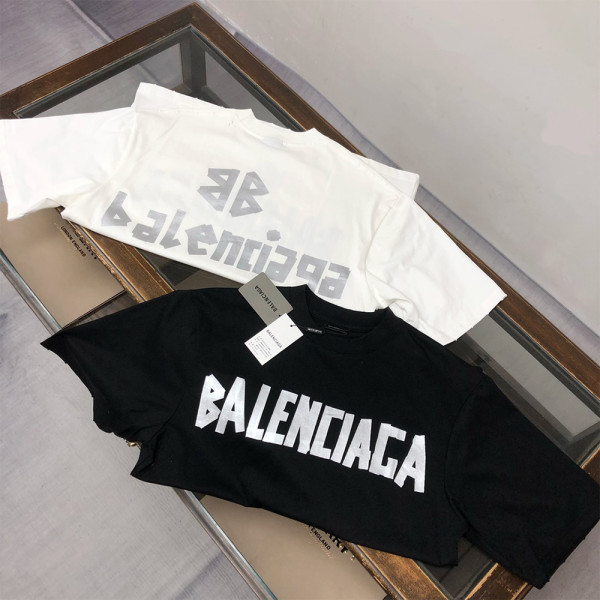 Balenciaga, Men's T-Shirt, Black