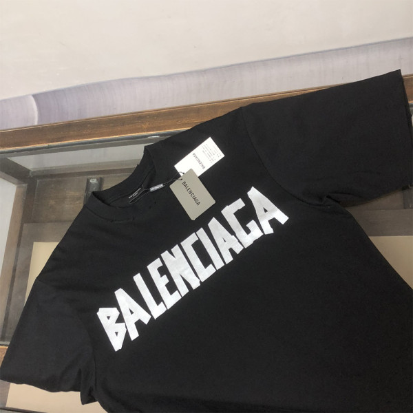 Balenciaga, Men's T-Shirt, Black