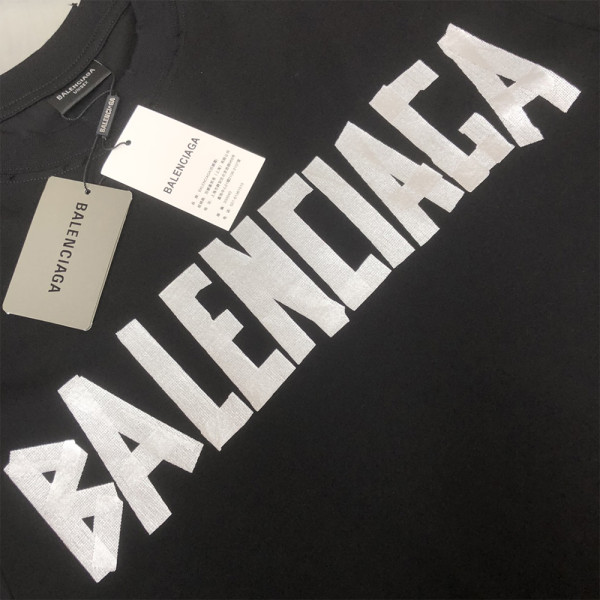 Balenciaga, Men's T-Shirt, Black