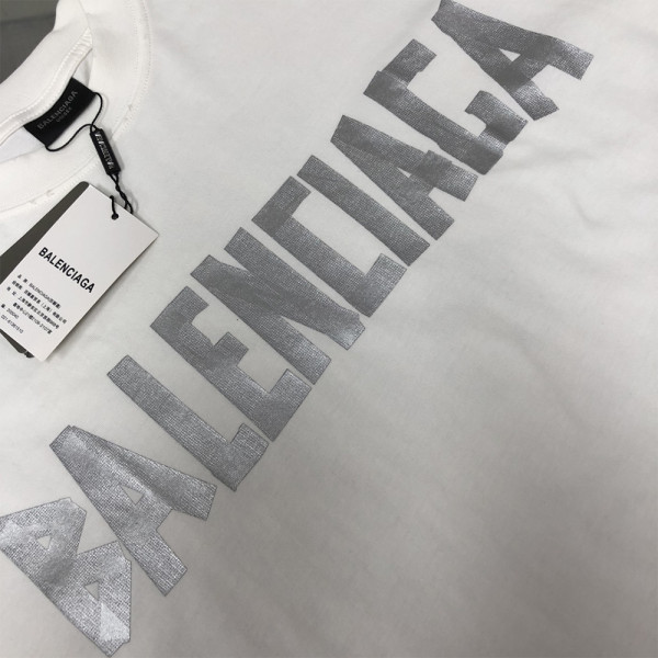 Balenciaga, Men's T-Shirt, White