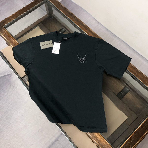 Balenciaga, Men's T-Shirt, Black