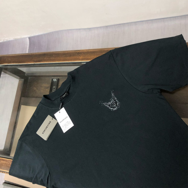 Balenciaga, Men's T-Shirt, Black