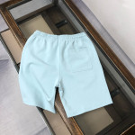 Burberry, Men's Short, Blue