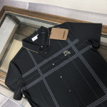 Burberry, Men's Shirt, Black