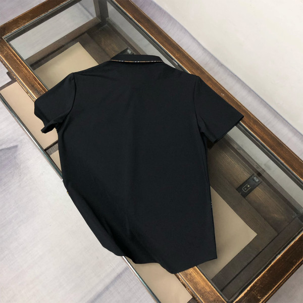 Burberry, Men's Shirt, Black