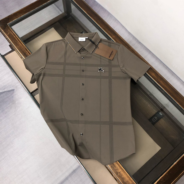 Burberry, Men's Shirt, Brown