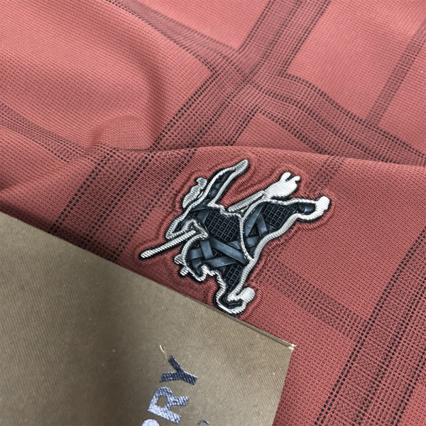 Burberry, Men's Shirt, Burgundy