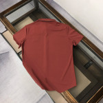 Burberry, Men's Shirt, Burgundy
