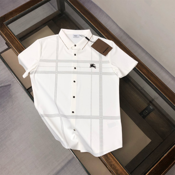 Burberry, Men's Shirt, White