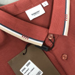Burberry, Men's Polo, Burgundy