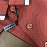 Burberry, Men's Polo, Burgundy