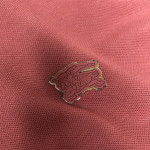 Burberry, Men's Polo, Burgundy