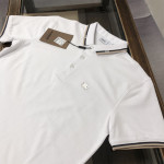Burberry, Men's Polo, White