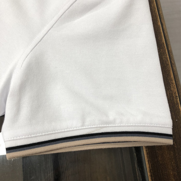 Burberry, Men's Polo, White