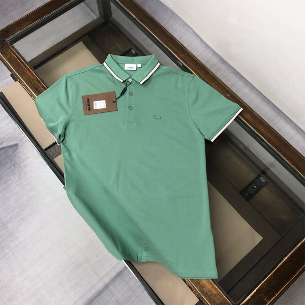 Burberry, Men's Polo, Green