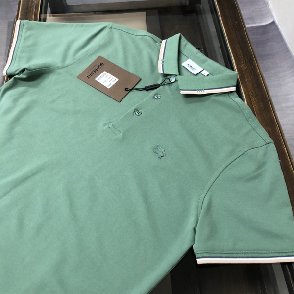 Burberry, Men's Polo, Green