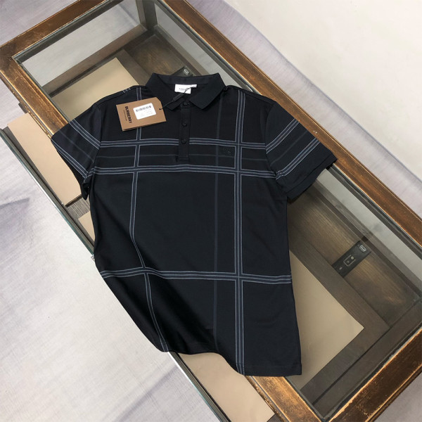 Burberry, Men's Polo, Black