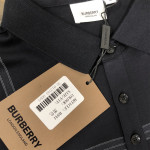 Burberry, Men's Polo, Black