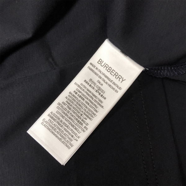Burberry, Men's Polo, Black