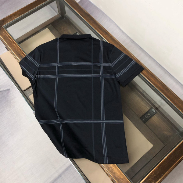Burberry, Men's Polo, Black