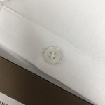 Burberry, Men's Polo, White