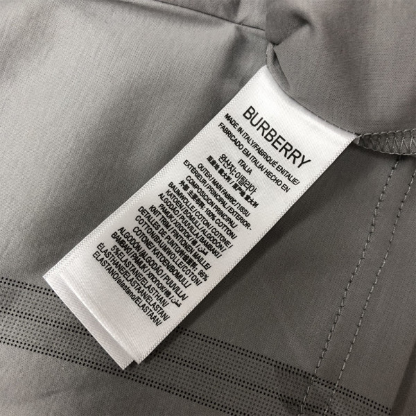 Burberry, Men's Polo, Grey