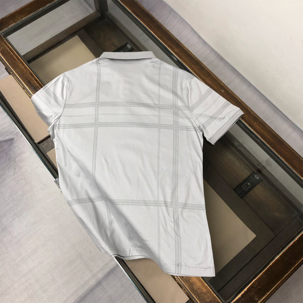 Burberry, Men's Polo, Grey