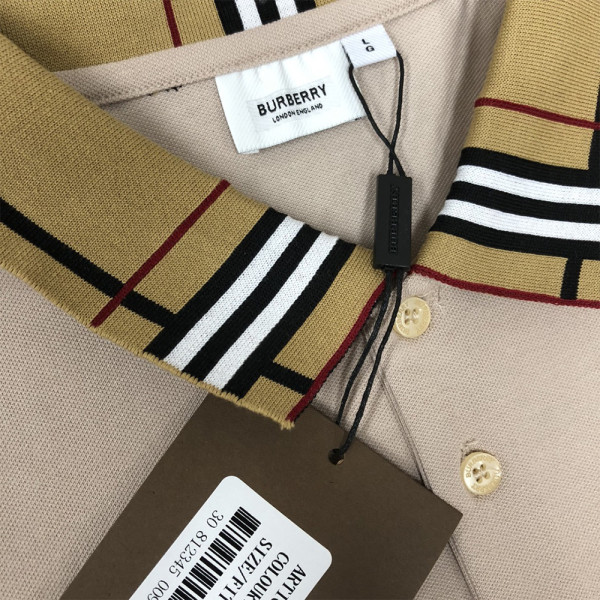 Burberry, Men's Polo, Camel