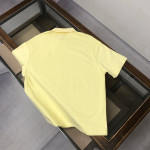 Burberry, Men's Polo, Yellow