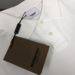Burberry, Men's Polo, White