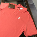 Burberry, Men's Polo, Orange