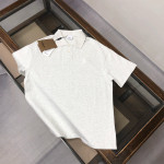 Burberry, Men's Polo, White