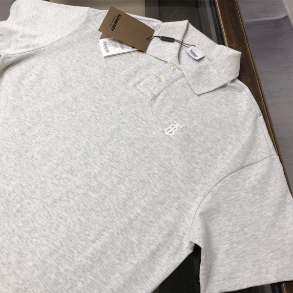 Burberry, Men's Polo, White