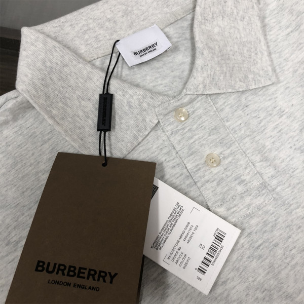 Burberry, Men's Polo, White