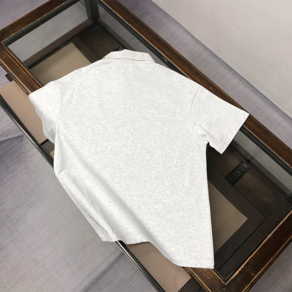 Burberry, Men's Polo, White