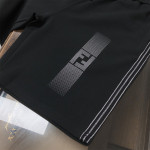 Fendi, Men's Polo, Black