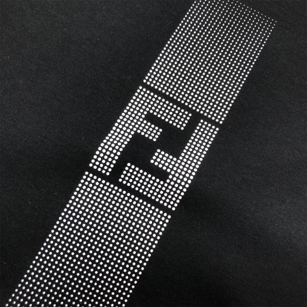 Fendi, Men's Polo, Black
