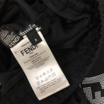 Fendi, Men's Polo, Black
