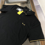 Fendi, Men's Polo, Black