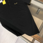 Fendi, Men's Polo, Black