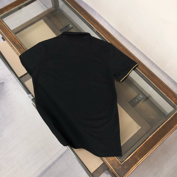 Fendi, Men's Polo, Black