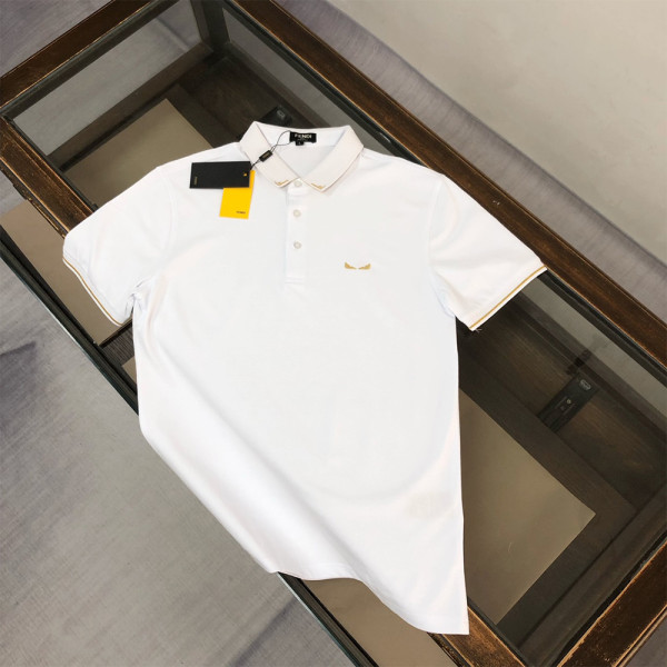 Fendi, Heren Polo, Wit