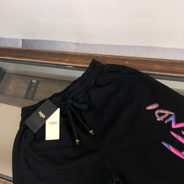 Fendi, Men's Short, Black