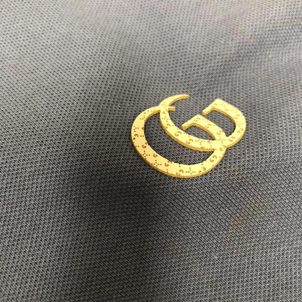 Gucci, Men's Polo, Grey