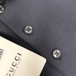 Gucci, Men's Polo, Grey