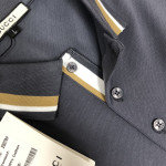 Gucci, Men's Polo, Grey